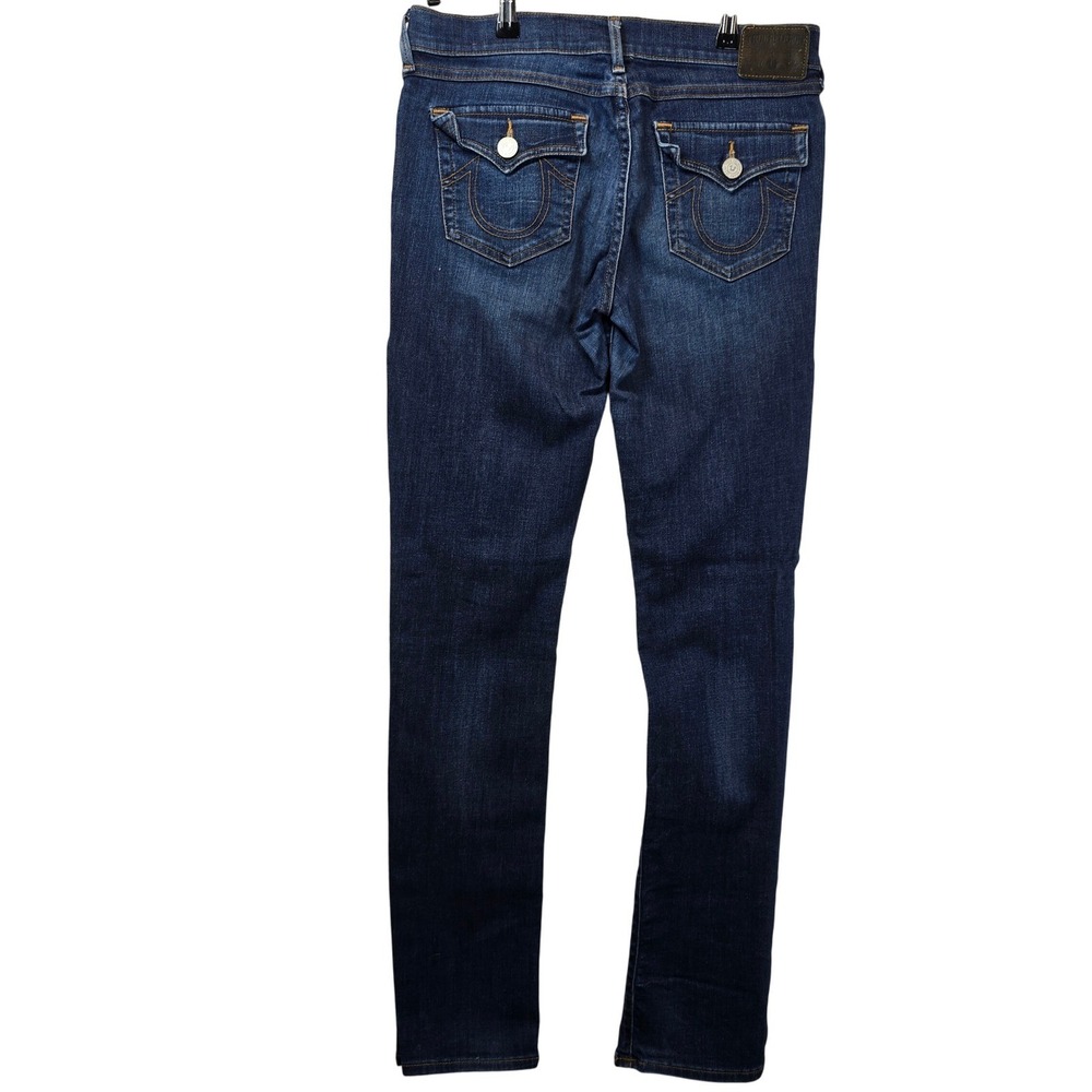 True Religion Cora‎ Womens Jeans 29 Mid Rise Straight Dark 30x33